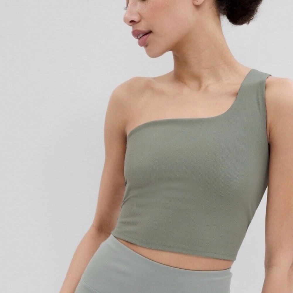 GapFit One Shoulder Studio Bra